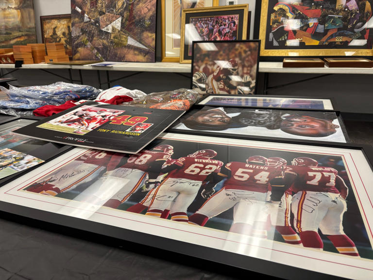 Rare Chiefs memorabilia discovered in storage unit goes up for auction