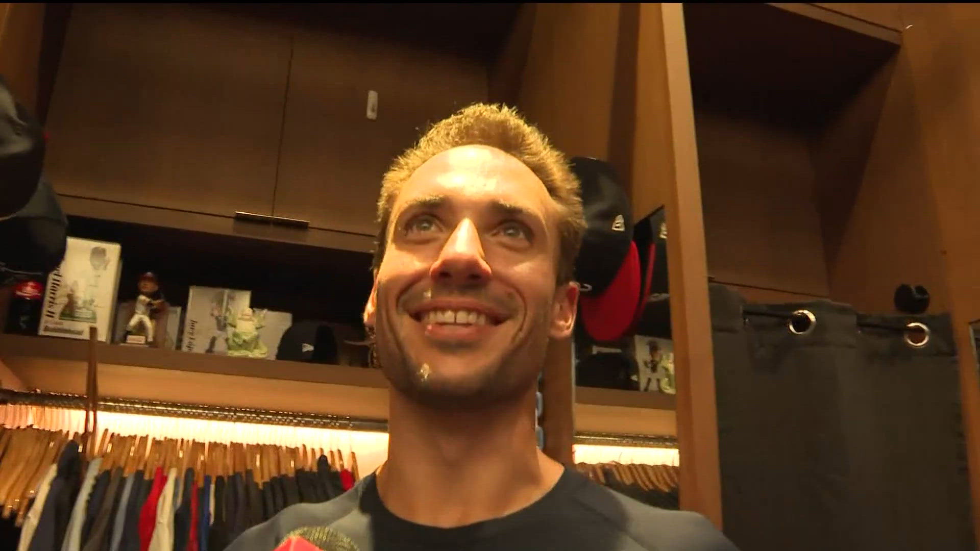 Matt Olson, Ronald Acuna Jr., Ozzie Albies react to Austin Riley's ...