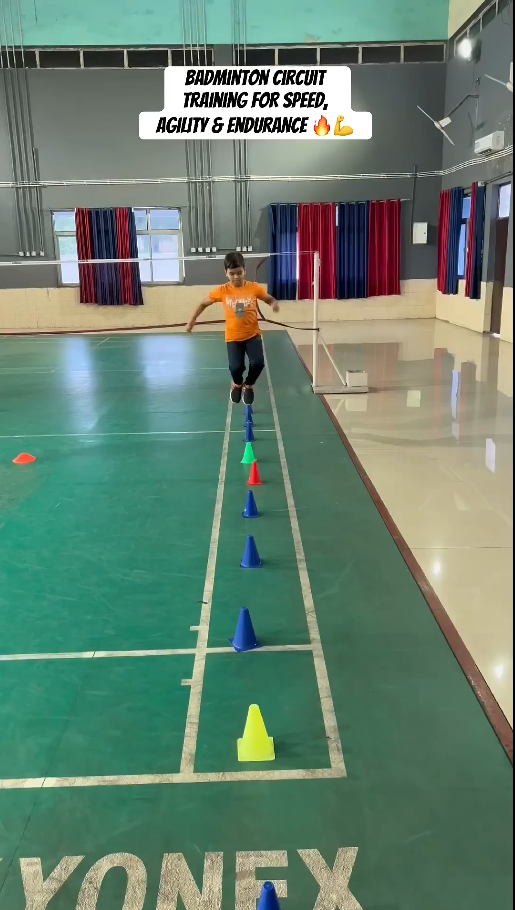 How circuit training supports badminton performance