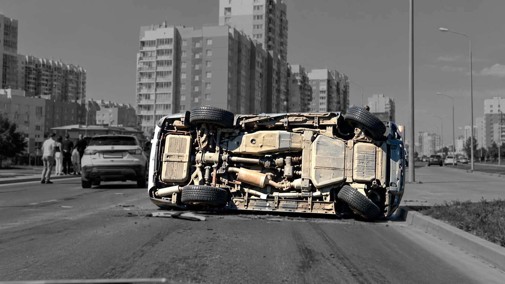 Crash caught on camera