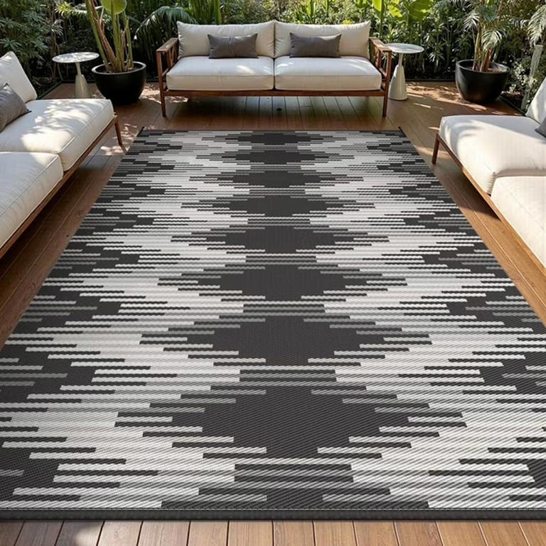 Get the Sixhome outdoor rug for $32 at Walmart: Waterproof and stylish ...