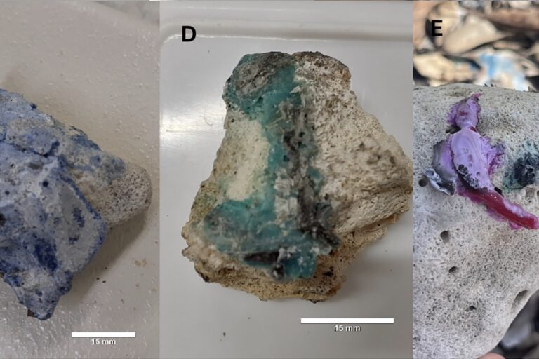 Plastic fused to coral rubble raises new concerns for ocean pollution