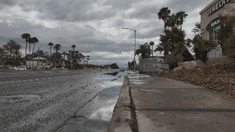 Flood control system put to the test as heavy rain, hail hit Las Vegas ...