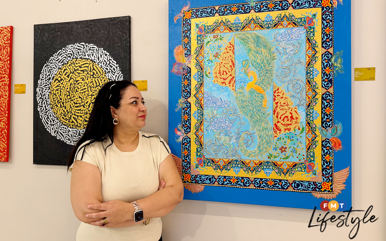 The Iranian artist who found her 'rebirth' in Malaysia