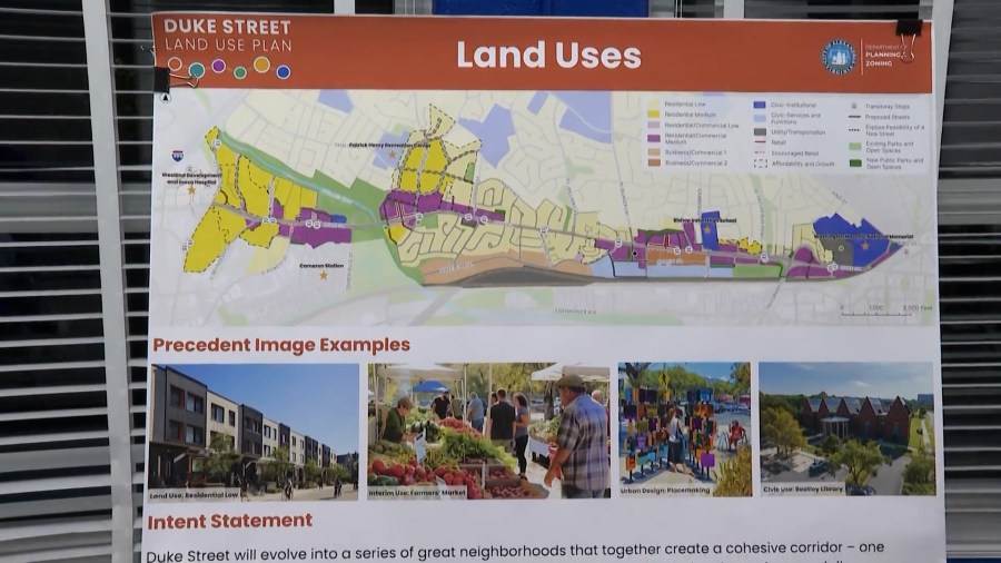 Alexandria releases full draft of Duke Street land use plan