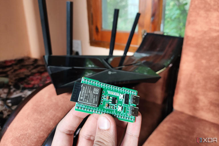I turned Wi-Fi signal into a home motion sensor using an ESP32, and it ...