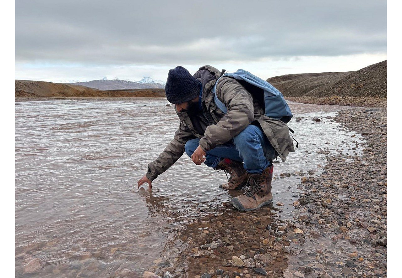 Vizag GITAM assistant professor studies Arctic water pollution