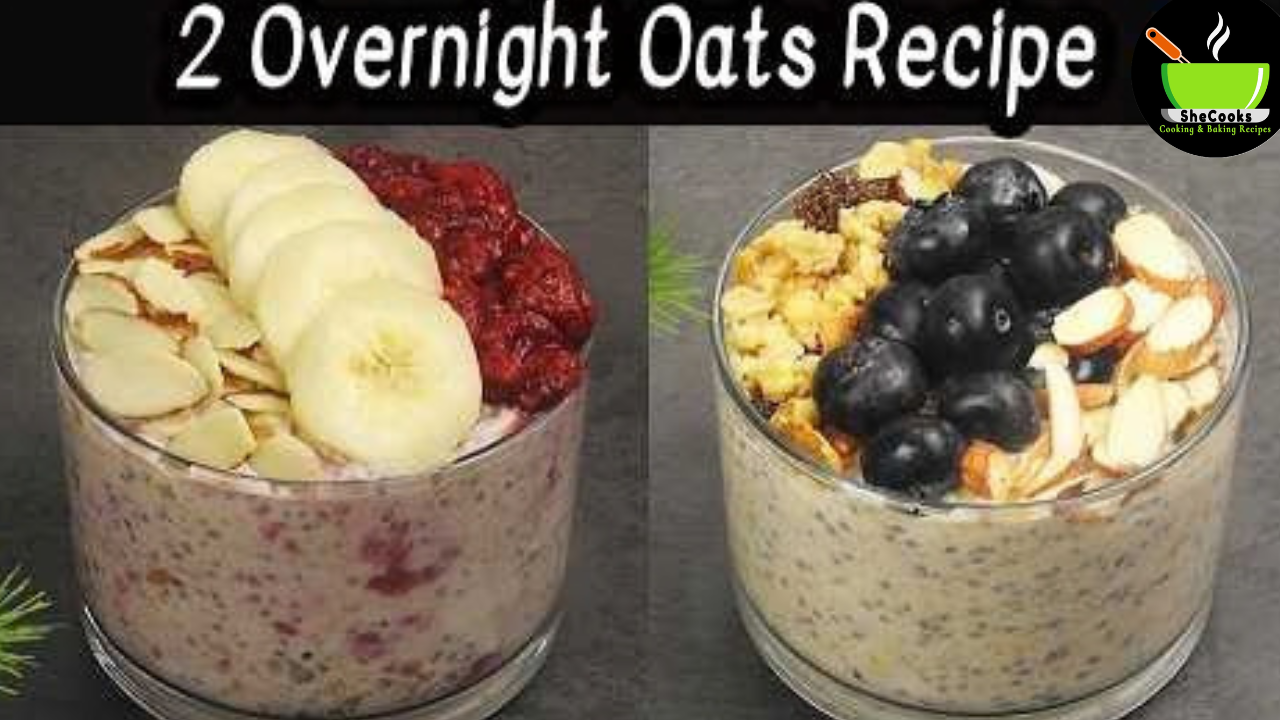 High protein overnight oats for a healthy breakfast