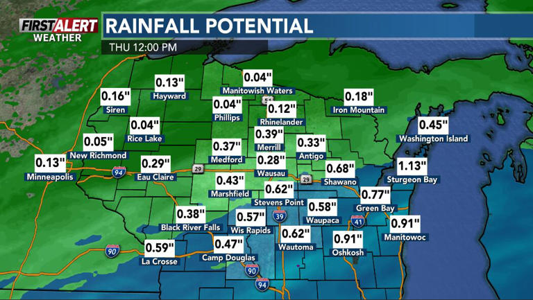 First alert for rain Tuesday night, then fog possible Wednesday morning