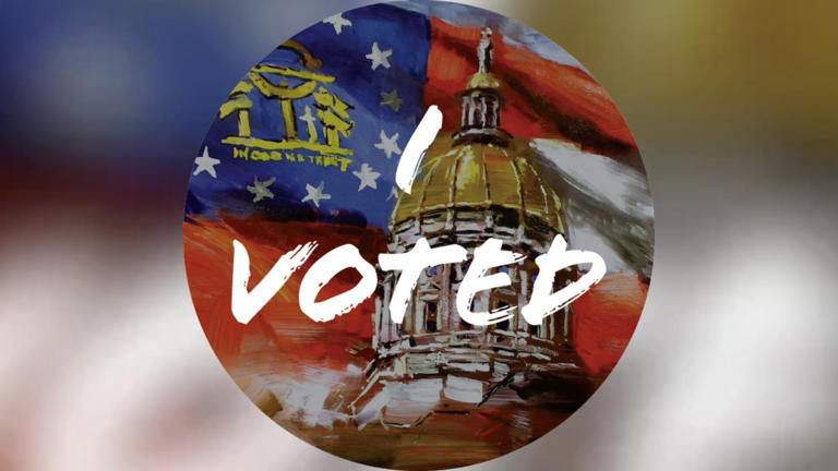 New 'I Voted' sticker to debut in Georgia during general election