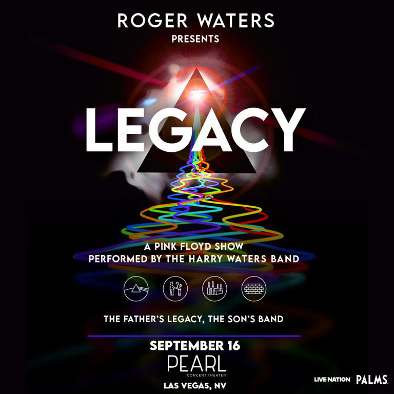 Legacy — A Pink Floyd Show coming to the Pearl Concert Theater in 2027