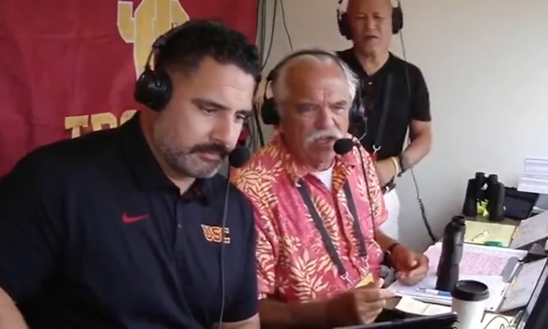 College football fans furious at USC broadcasters' shocking reaction to ...