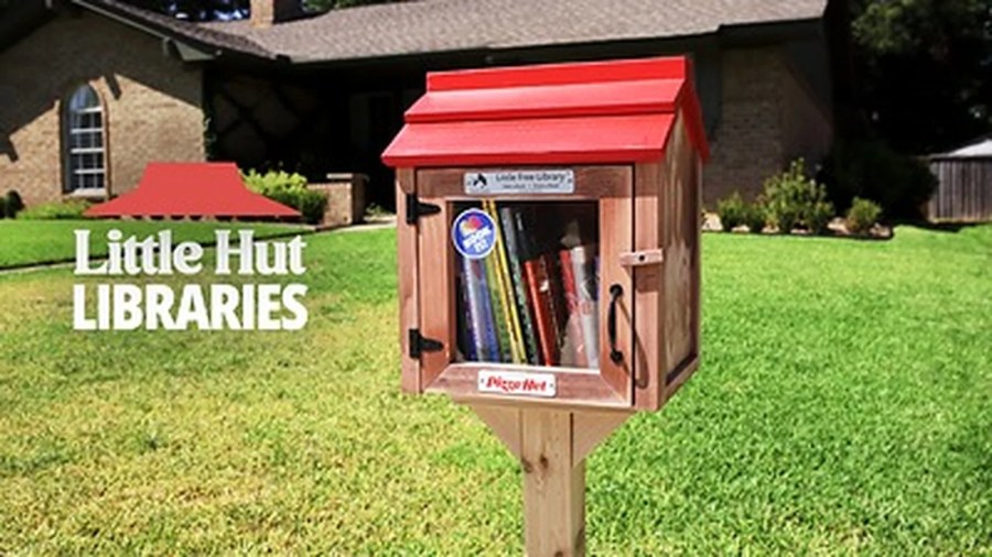 Pizza Hut’s 'Little Hut Libraries' launching next month