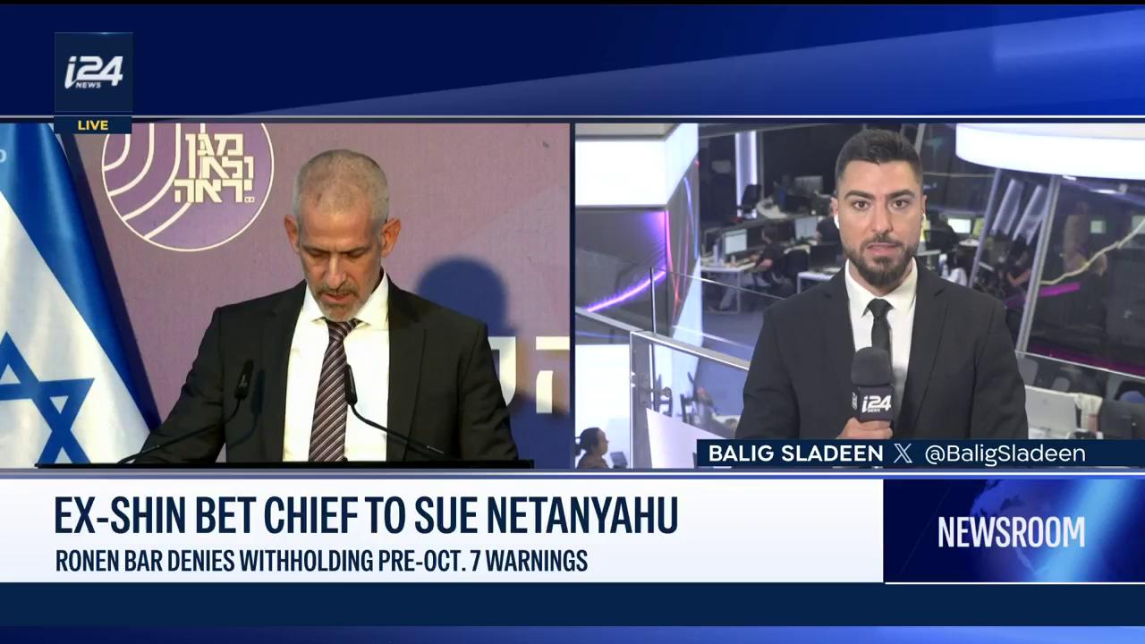 Why is former Shin Bet chief Ronen Bar suing Netanyahu?