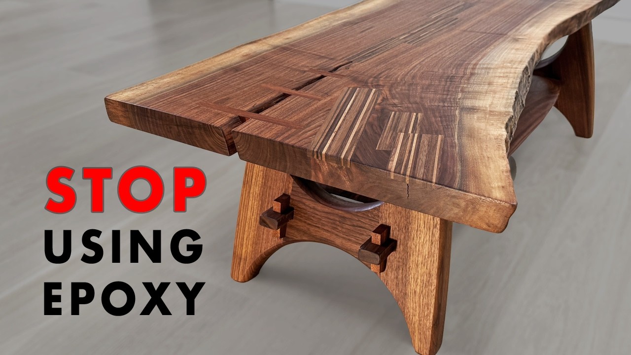 A different approach to live edge furniture