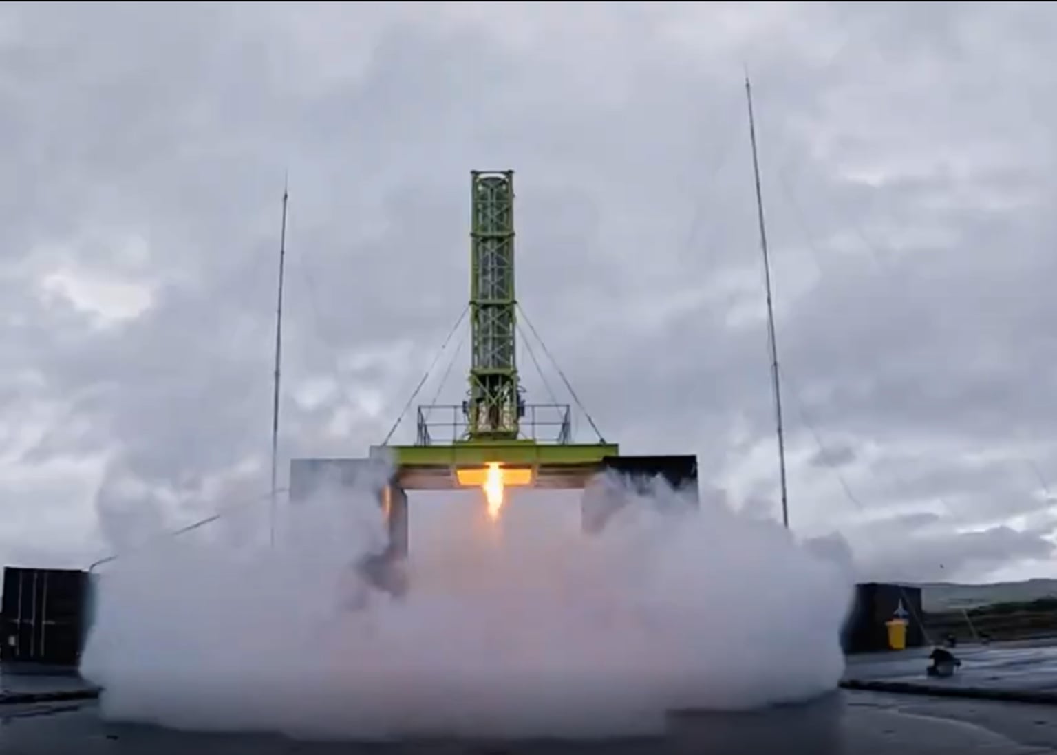 Scottish space company hails successful hot fire test of rocket engine
