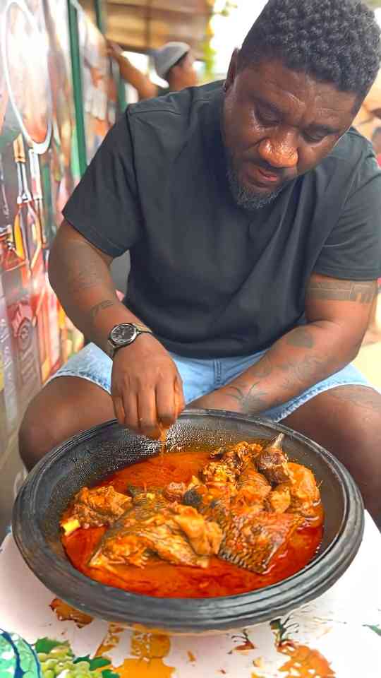 Remembering a legend with fufu and light soup in Accra