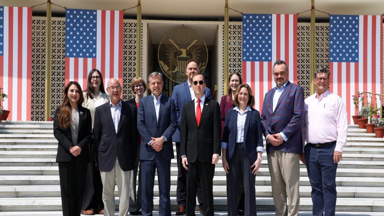 US envoy Sergio Gor hosts regional conference of American ambassadors