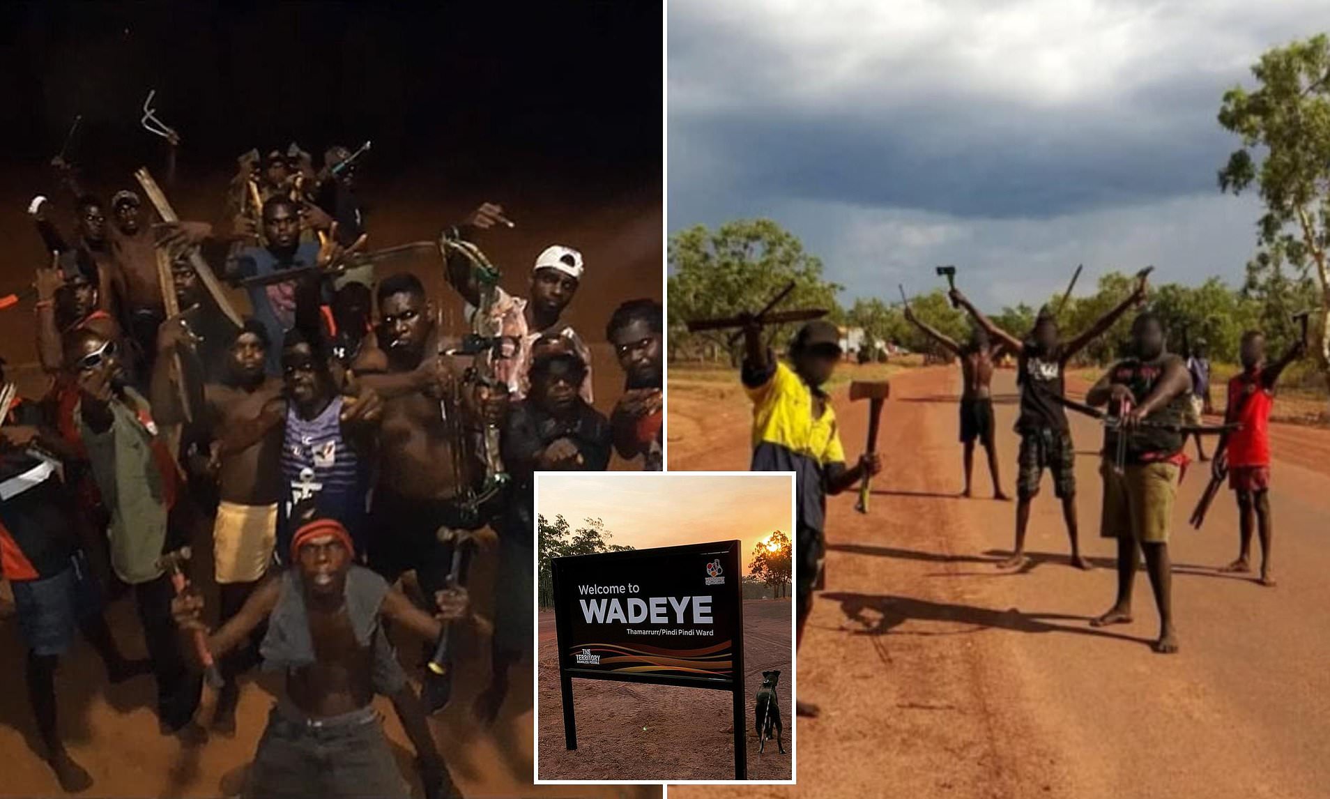 Inside the 'Wild West' Australian town where gangs roam with bows ...