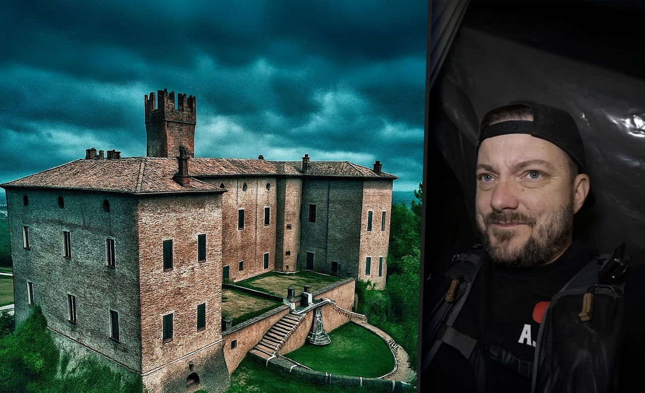 Owners vanished... gothic castle frozen in time