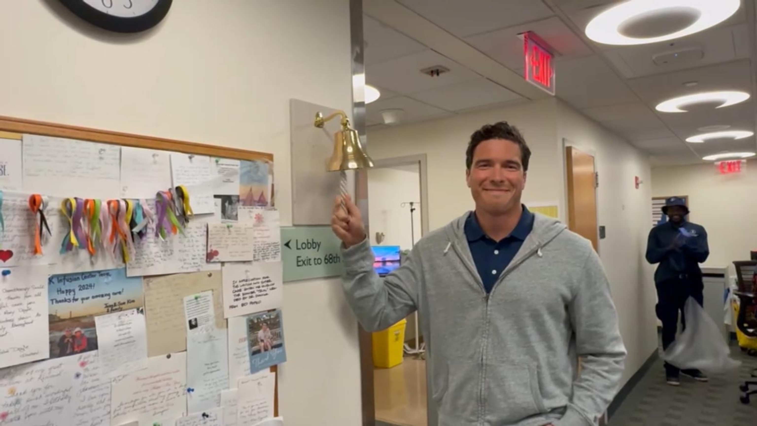 Will Reeve shares message of hope after cancer battle