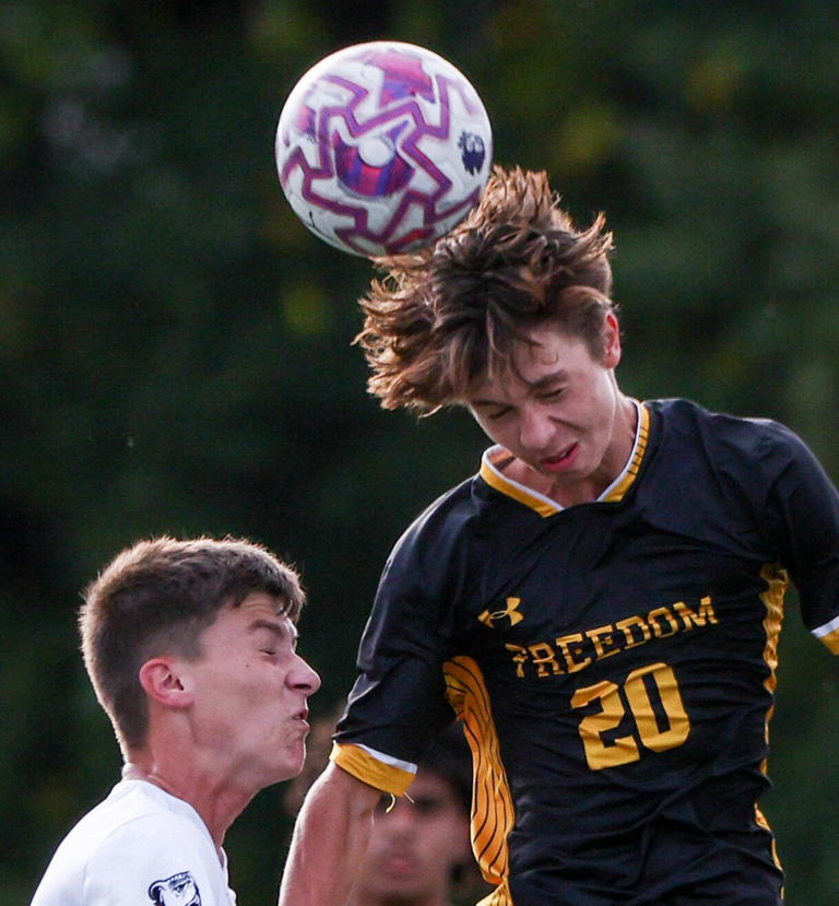 Freedom boys soccer scores early in each half to earn 10th straight win ...