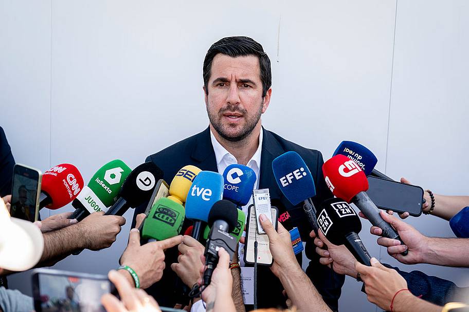 Real Madrid president Florentino Perez and Barcelona are headed to ...