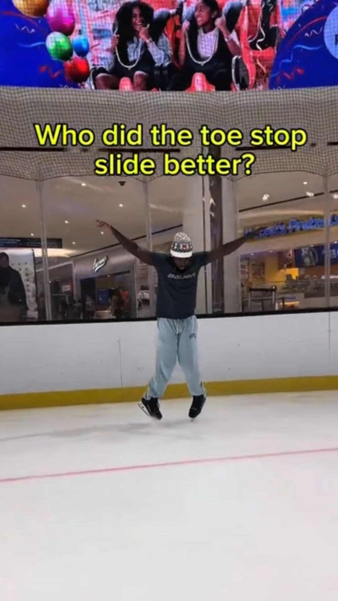 Toe stop technique explained with control and balance
