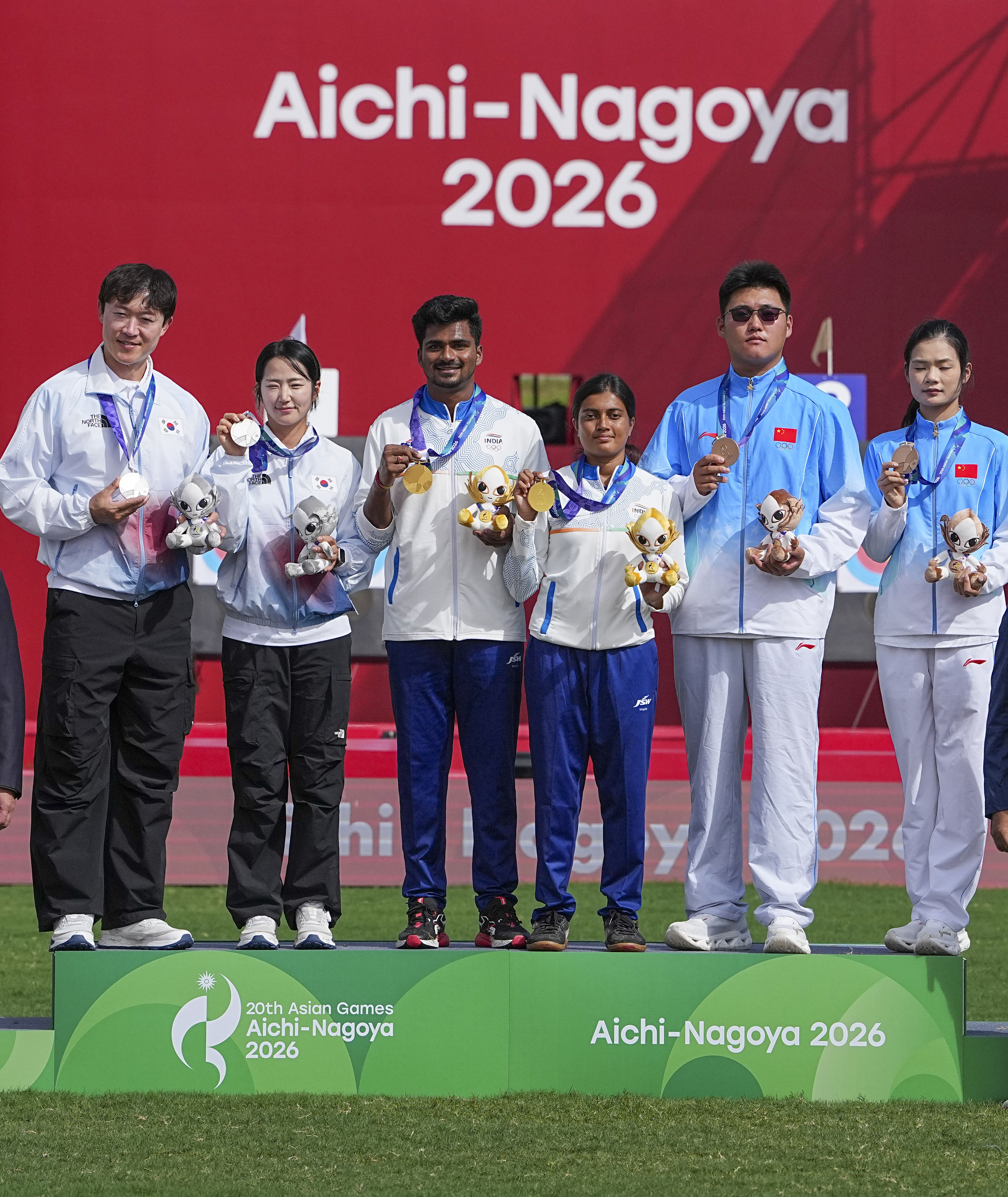 Golden hat-trick in compound archery: Indian mixed, women's and men's ...