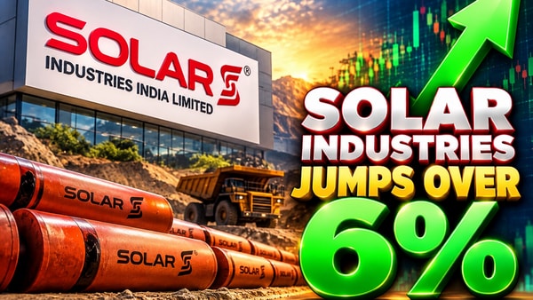 Solar Industries shares up over 6%! What's driving defence stock that ...