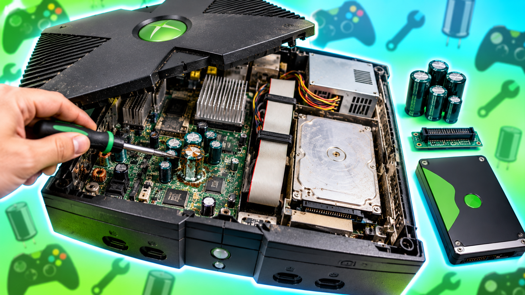 Original Xbox restoration - saving a console that wants to die
