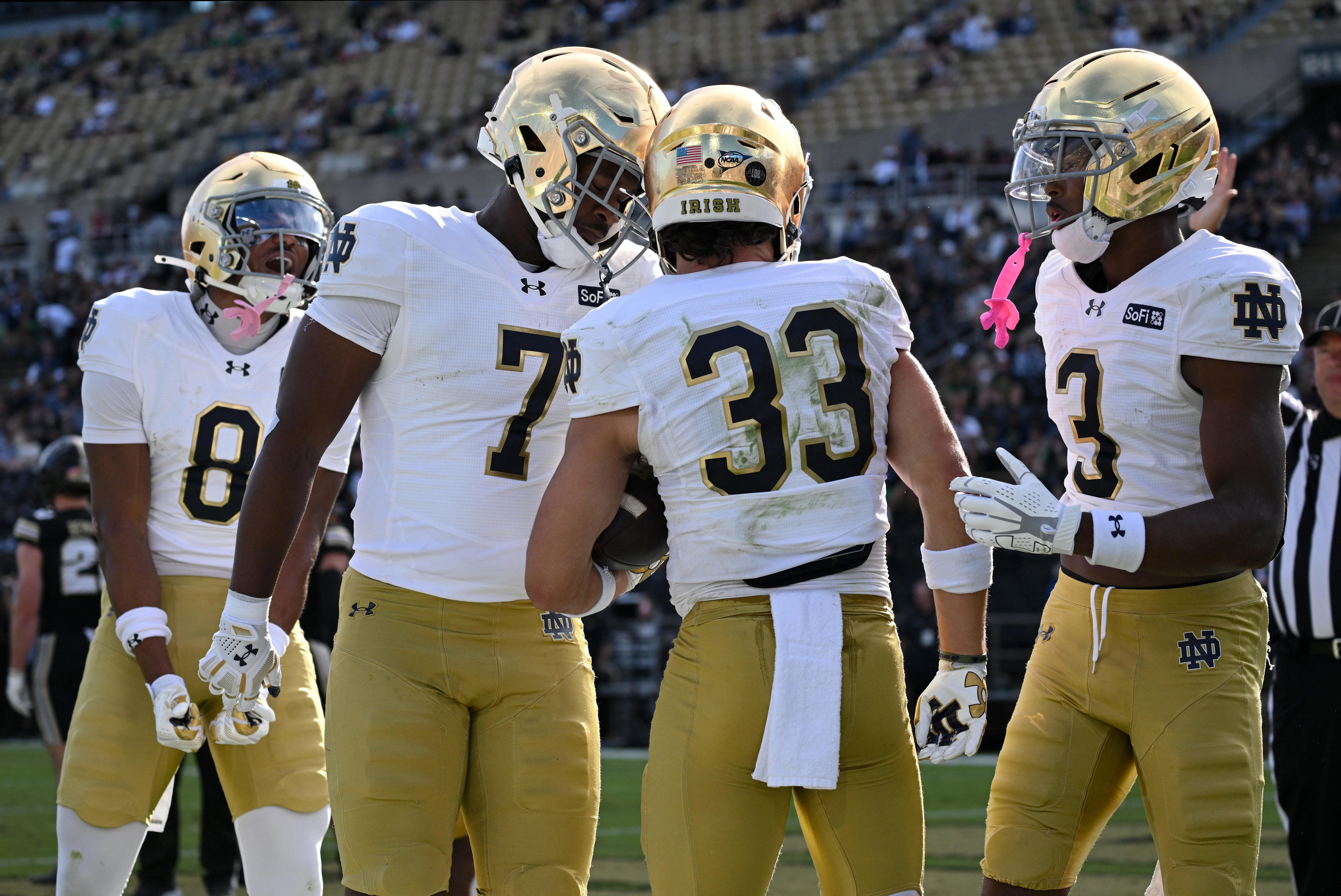 Does SI have Notre Dame No. 1 again in mock CFP bracket after Week 4?