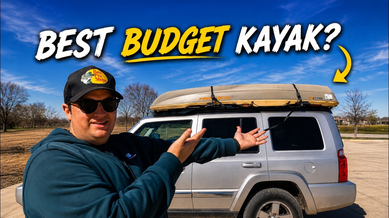 Pelican Catch 100 review and first kayak bass fishing test