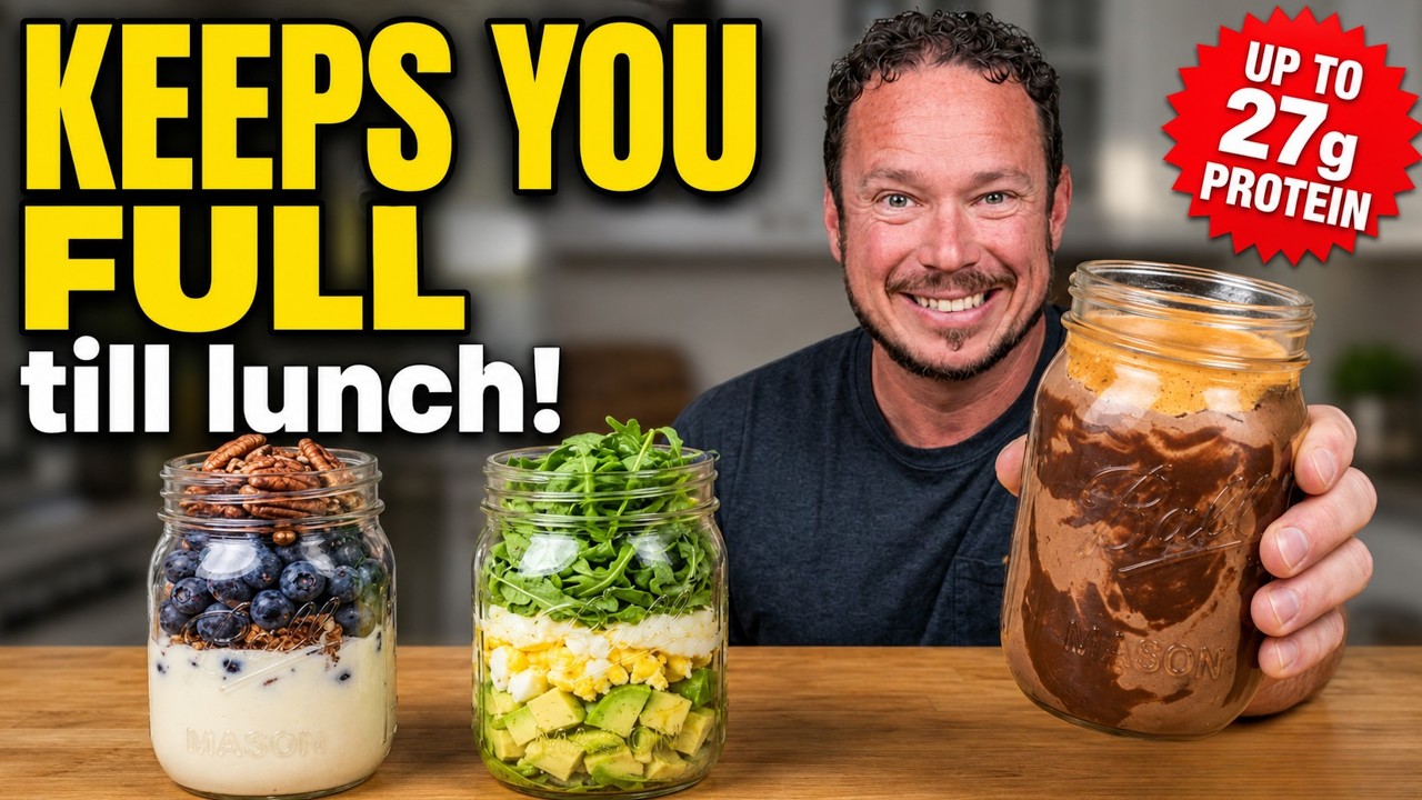 3 high protein breakfast ideas to keep you full until lunch