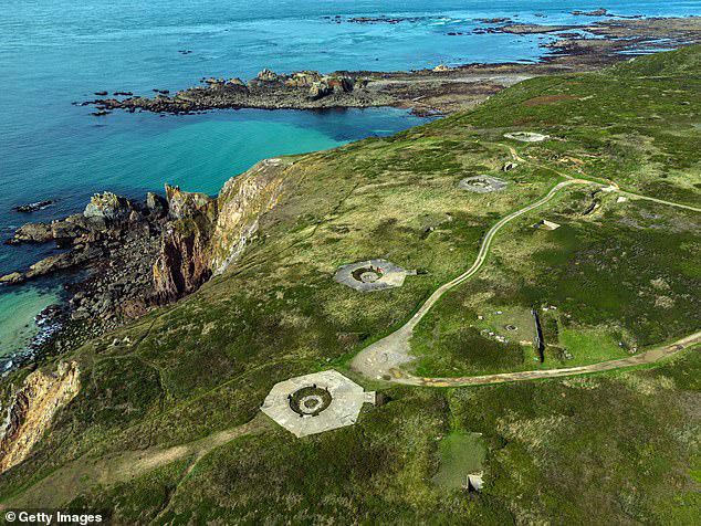 Mother of two is found dead at base of cliffs on tiny Channel Island as ...