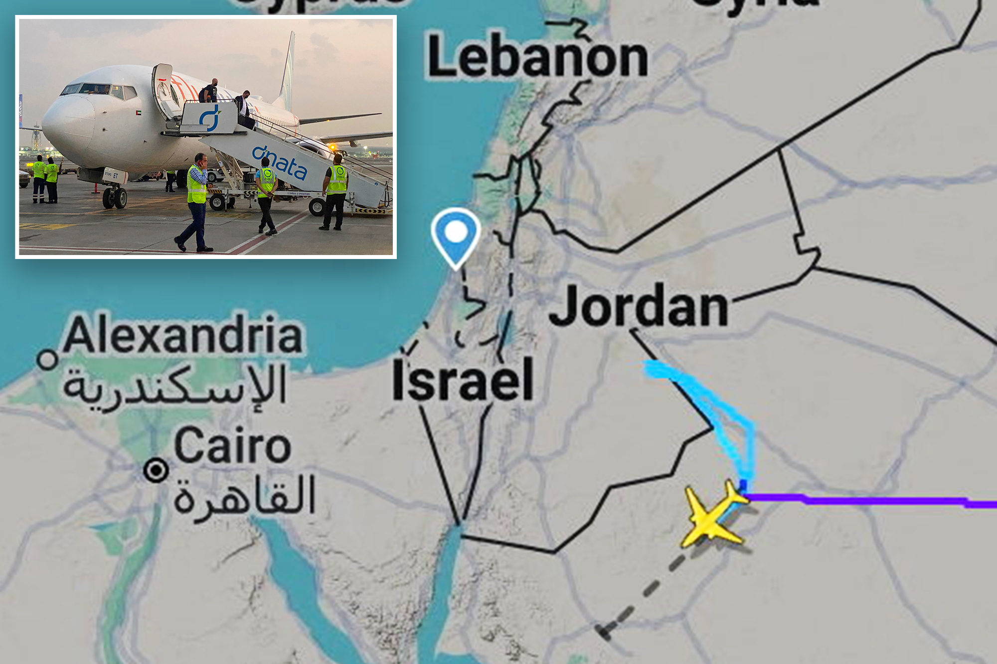 Israel-bound plane forced to make emergency landing after pilots’ brawl ...