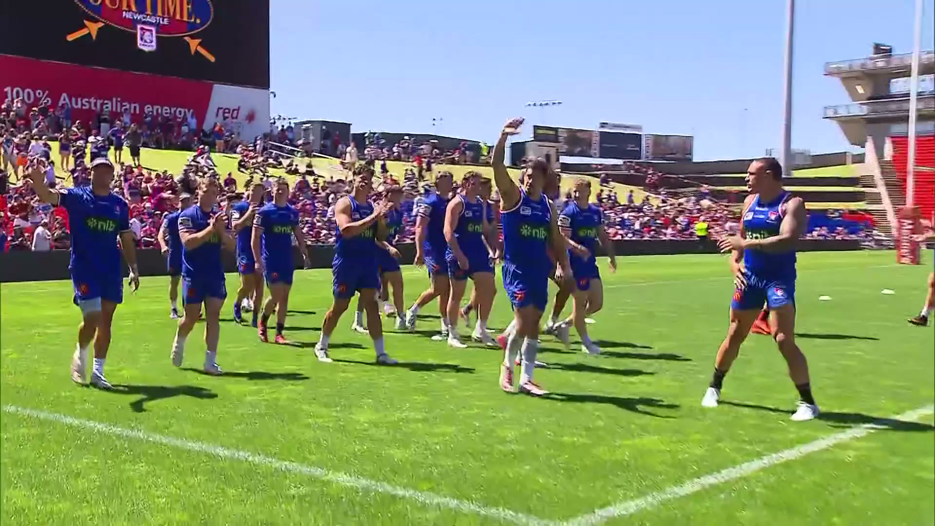 Newcastle Knights open training for fans ahead of GF