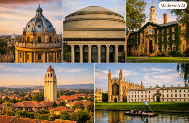 Oxford retains top spot in world university rankings 2027, IISc ...
