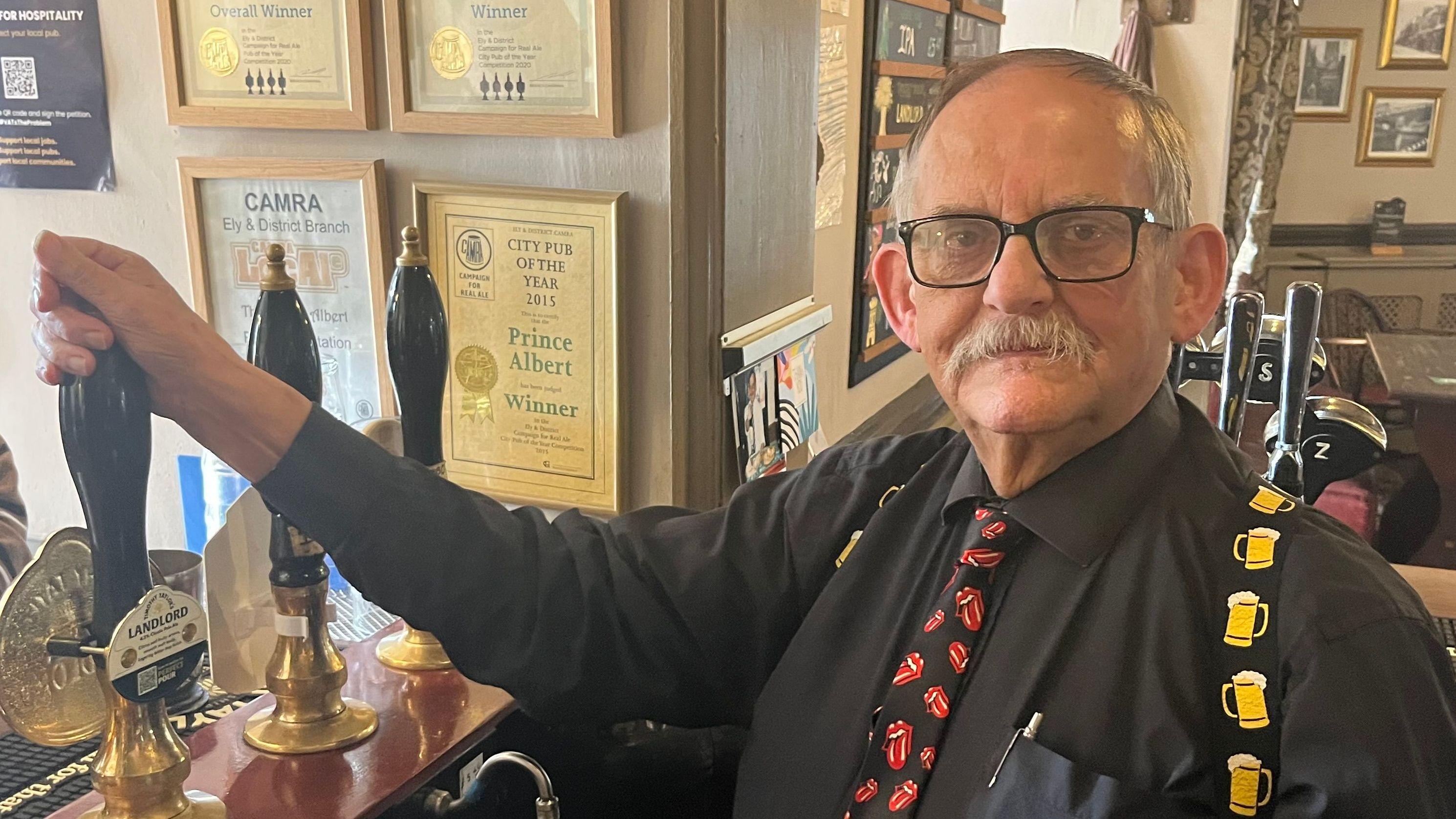 Ten-minute favour leads to 50 years behind the bar