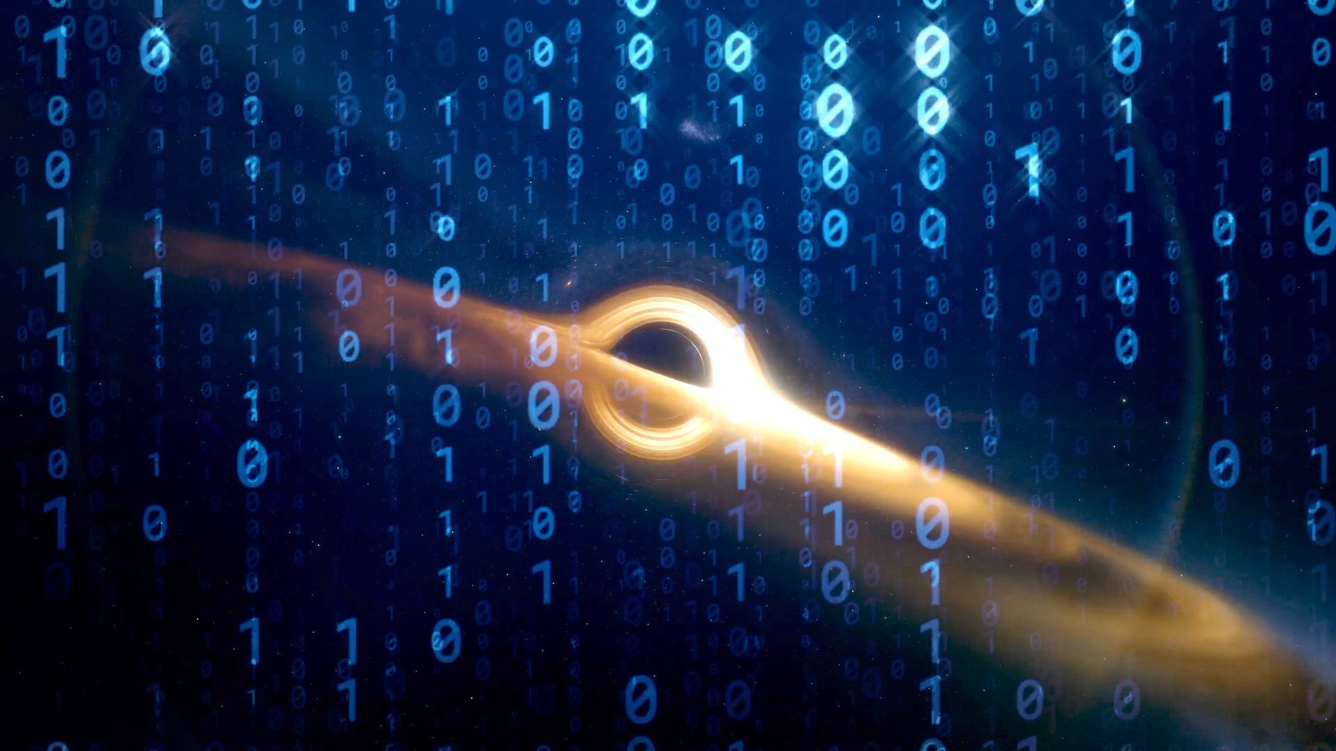 Inside NASA's computer simulation of falling into a black hole
