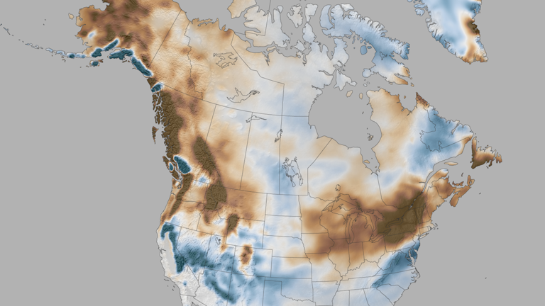 NOAA map shows where historic El Niño could bring more snow this winter