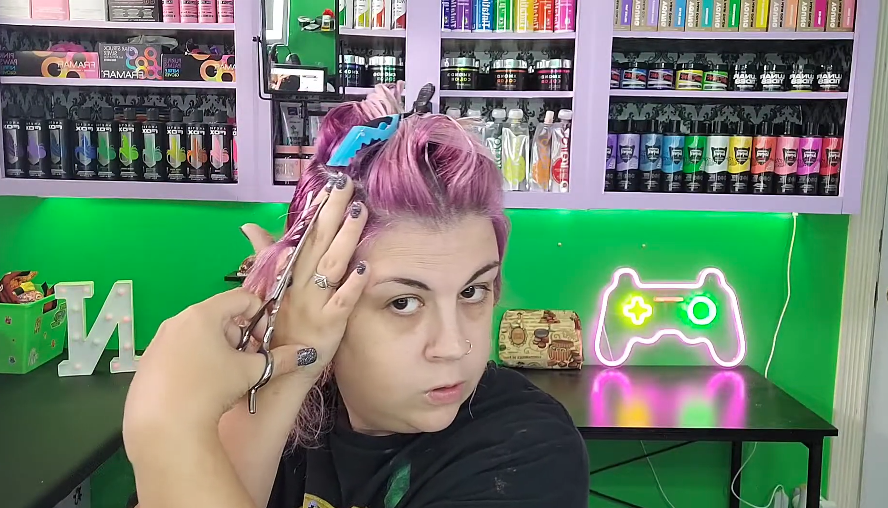 She tried a DIY pixie cut and almost shaved it all off