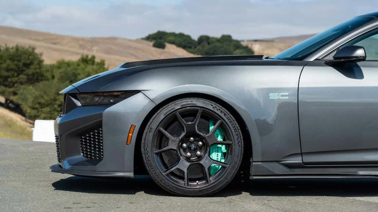 I drove the Mustang Dark Horse SC. It's the everyday GTD: driven