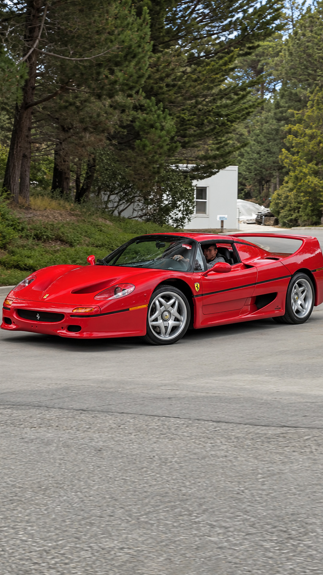 Ferrari F50 delivers an incredible V12 sound