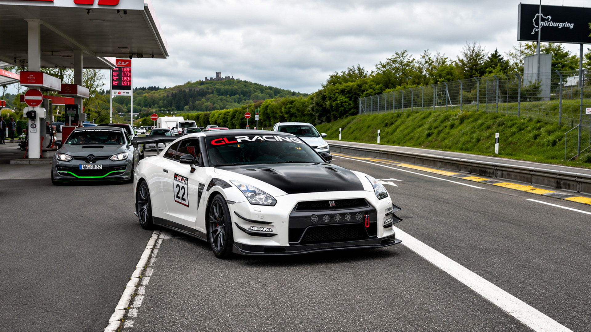 This GT-R has the perfect playground at the Nürburgring