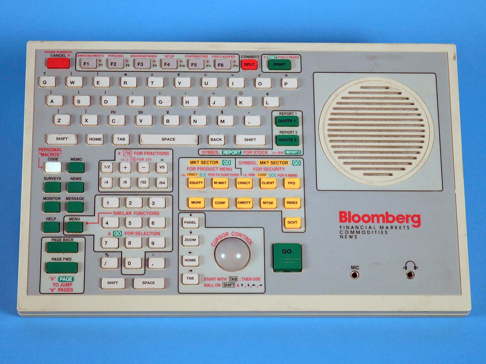 A brief history of the Bloomberg Terminal