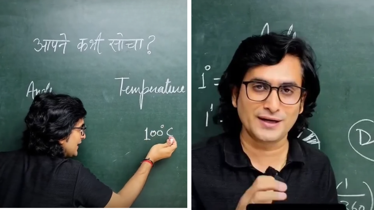 Why is ‘degree’ used for both temperature and angles? Man decodes the ...
