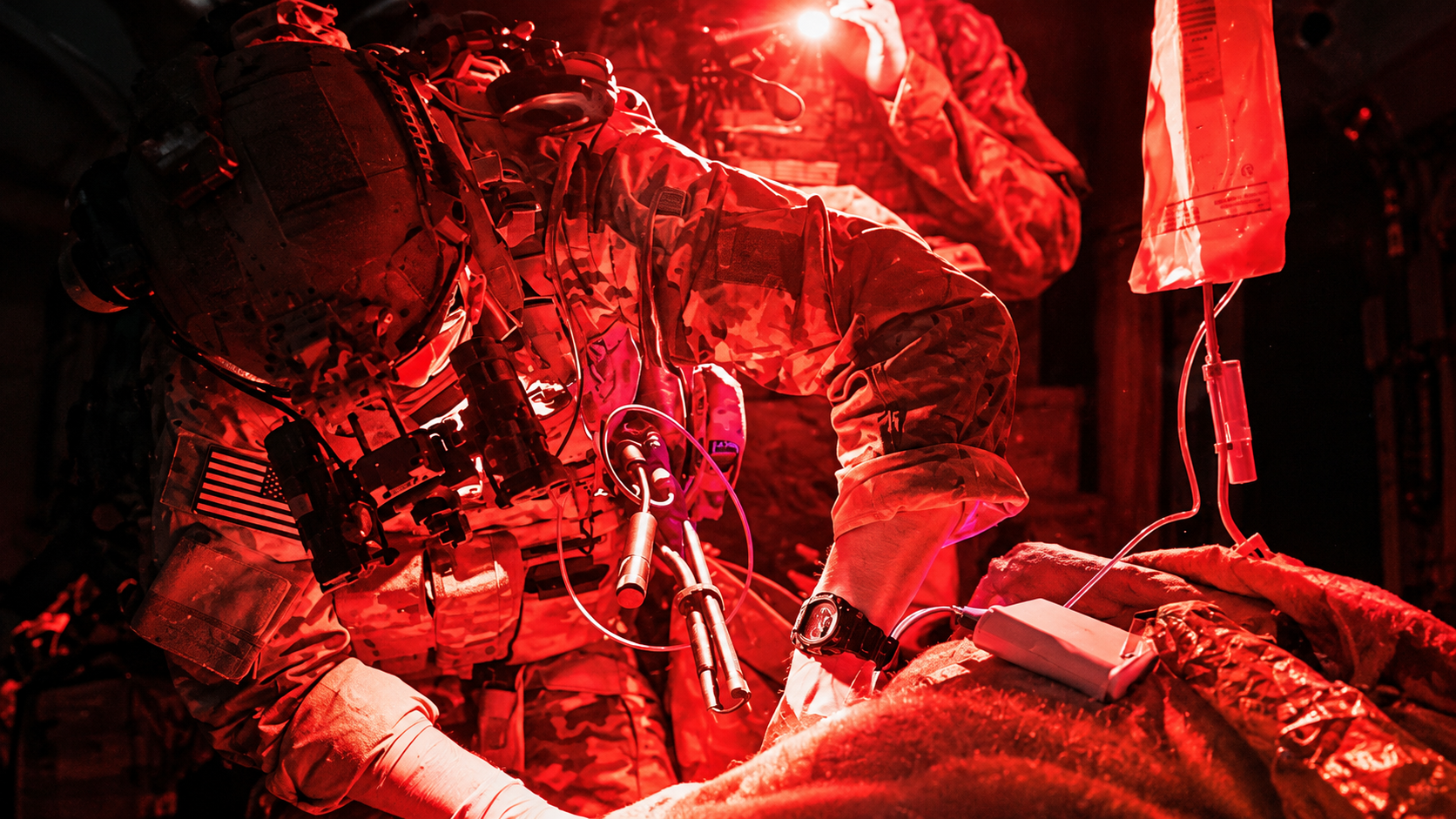 He turned his back to a machine gun to protect an 18-year-old soldier ...