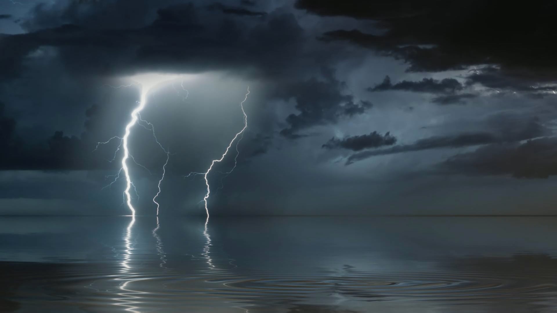 Why lightning strikes the ocean at night way more than we can see