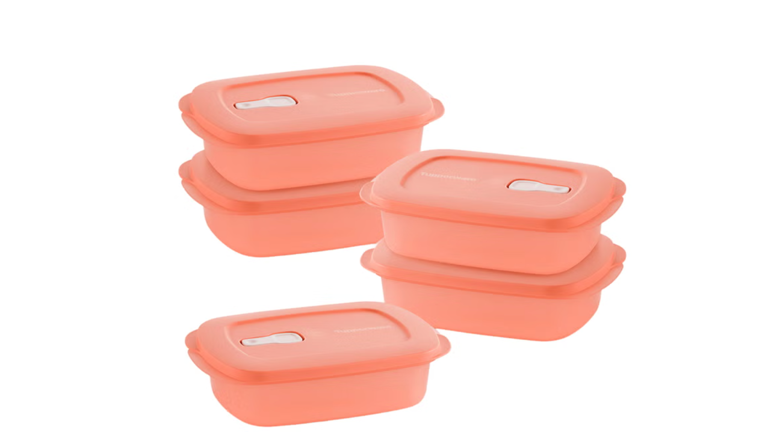 Costco's new Tupperware set adds a pretty pop of color to food storage
